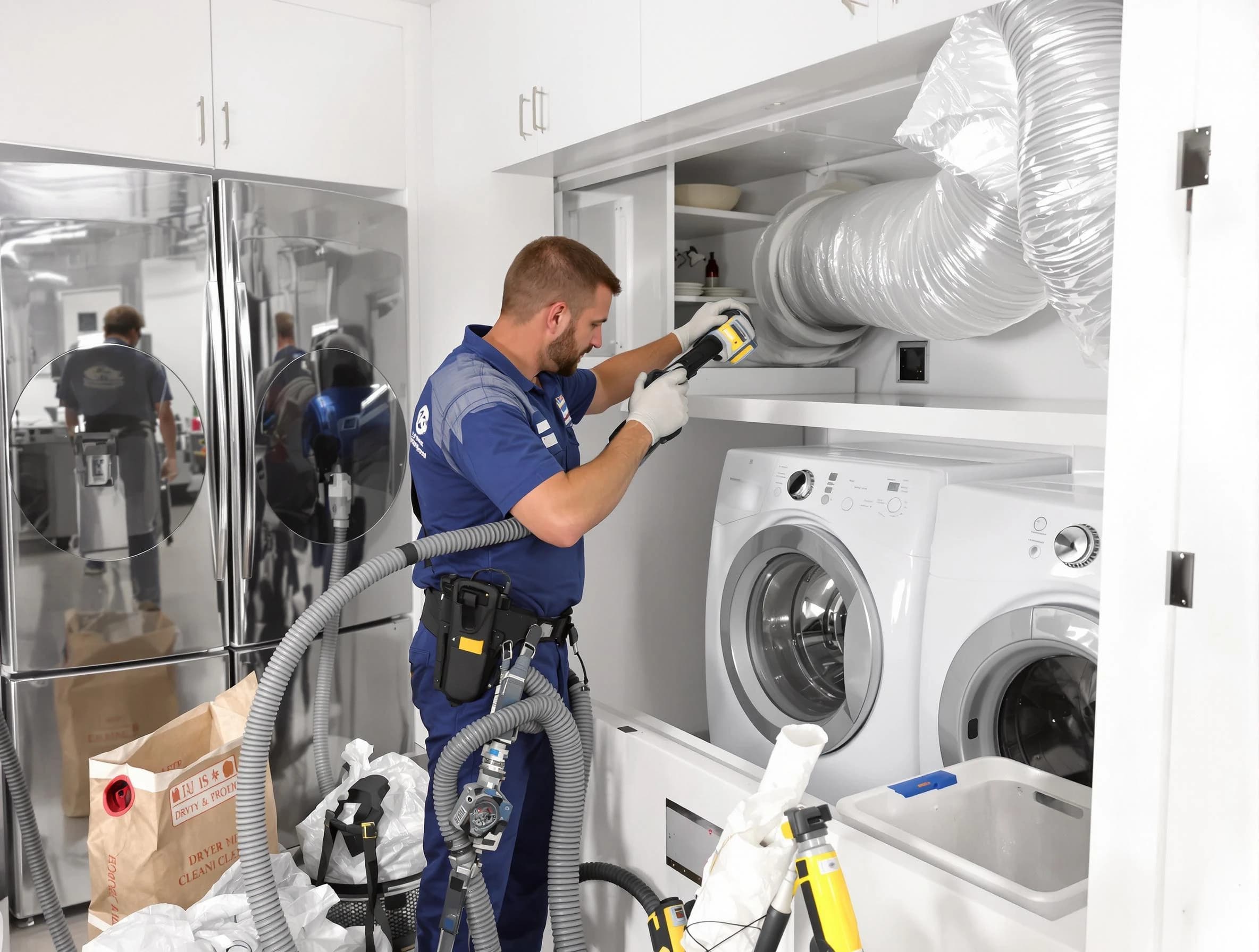 Professional duct cleaning by Park City Dryer Vent Cleaning in Park City