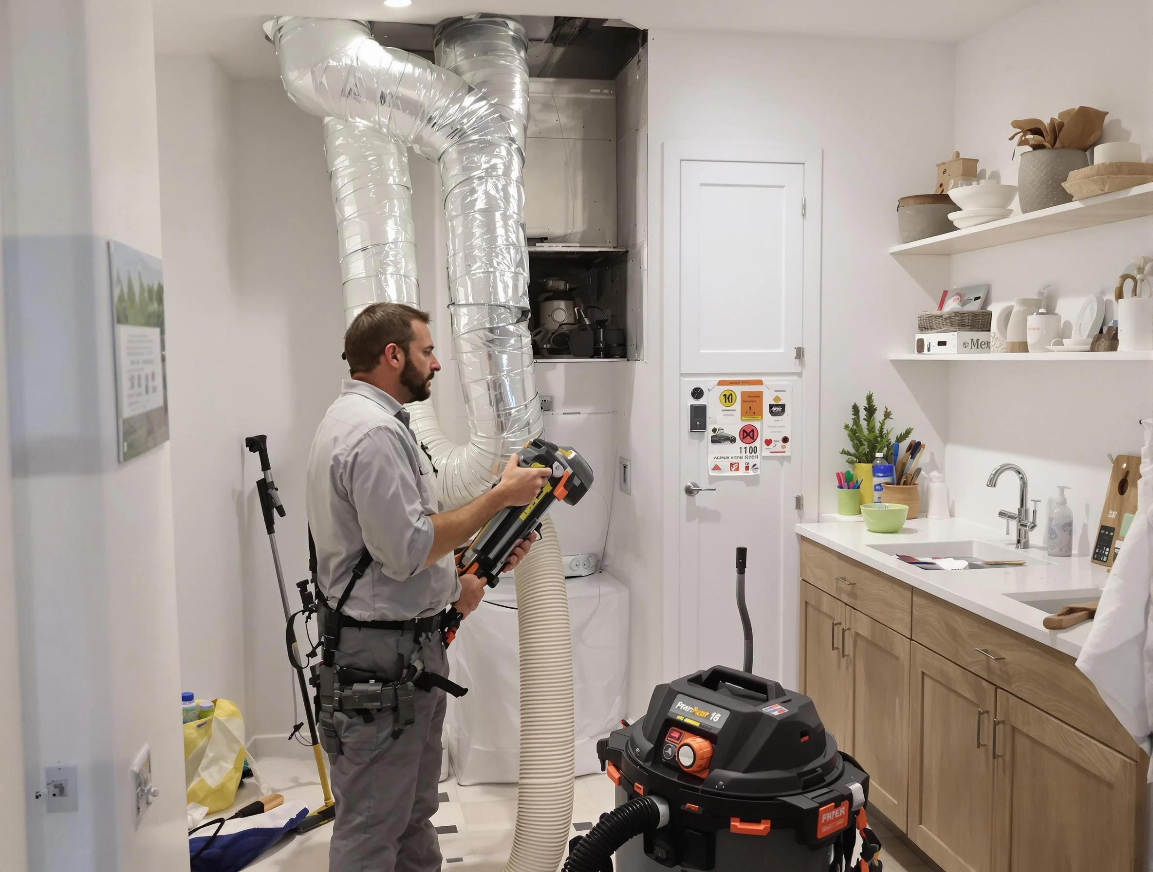 Clogged Dryer Vent Cleaning in Park City