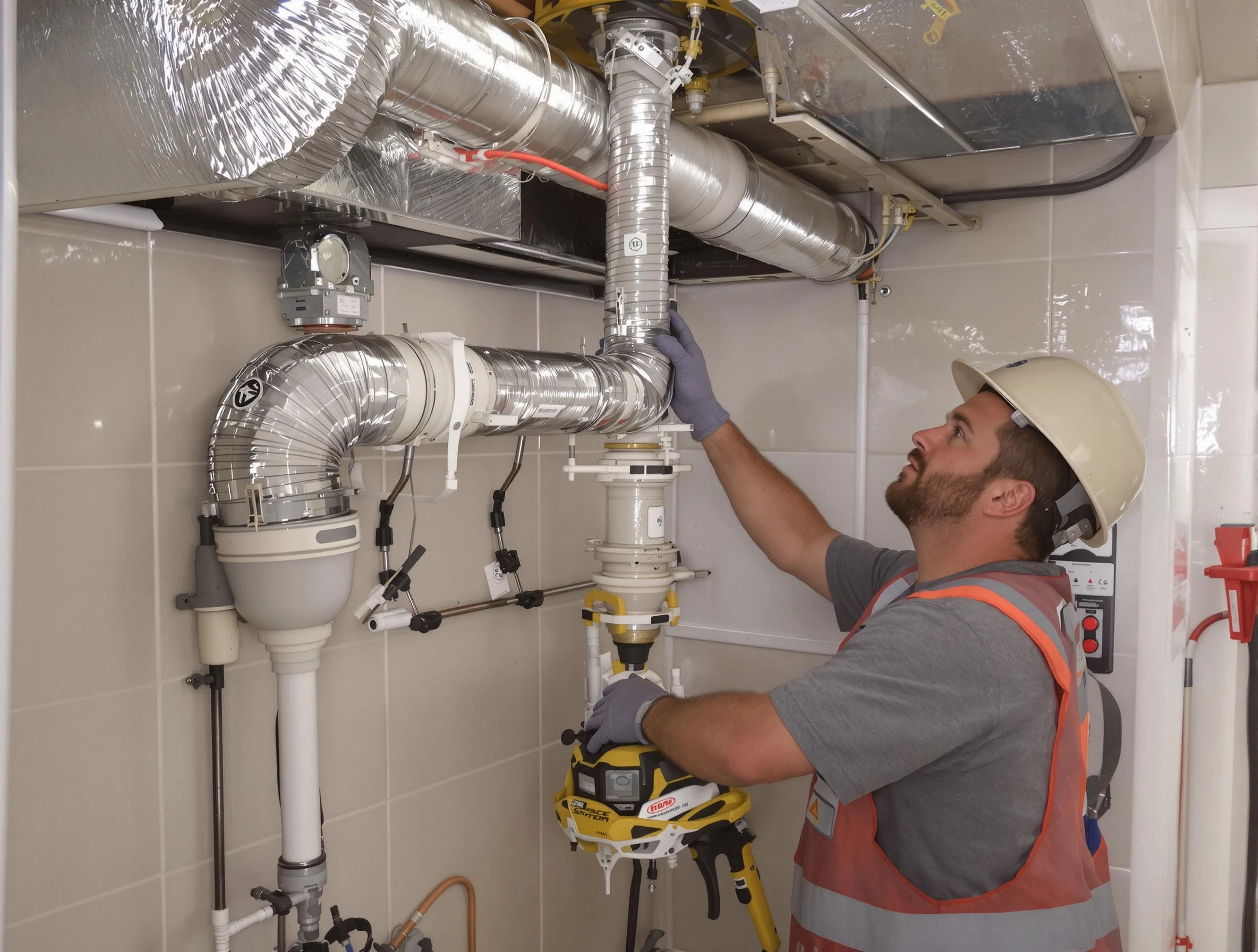Park City Dryer Vent Cleaning expert performing professional dryer vent repair and installation in Park City