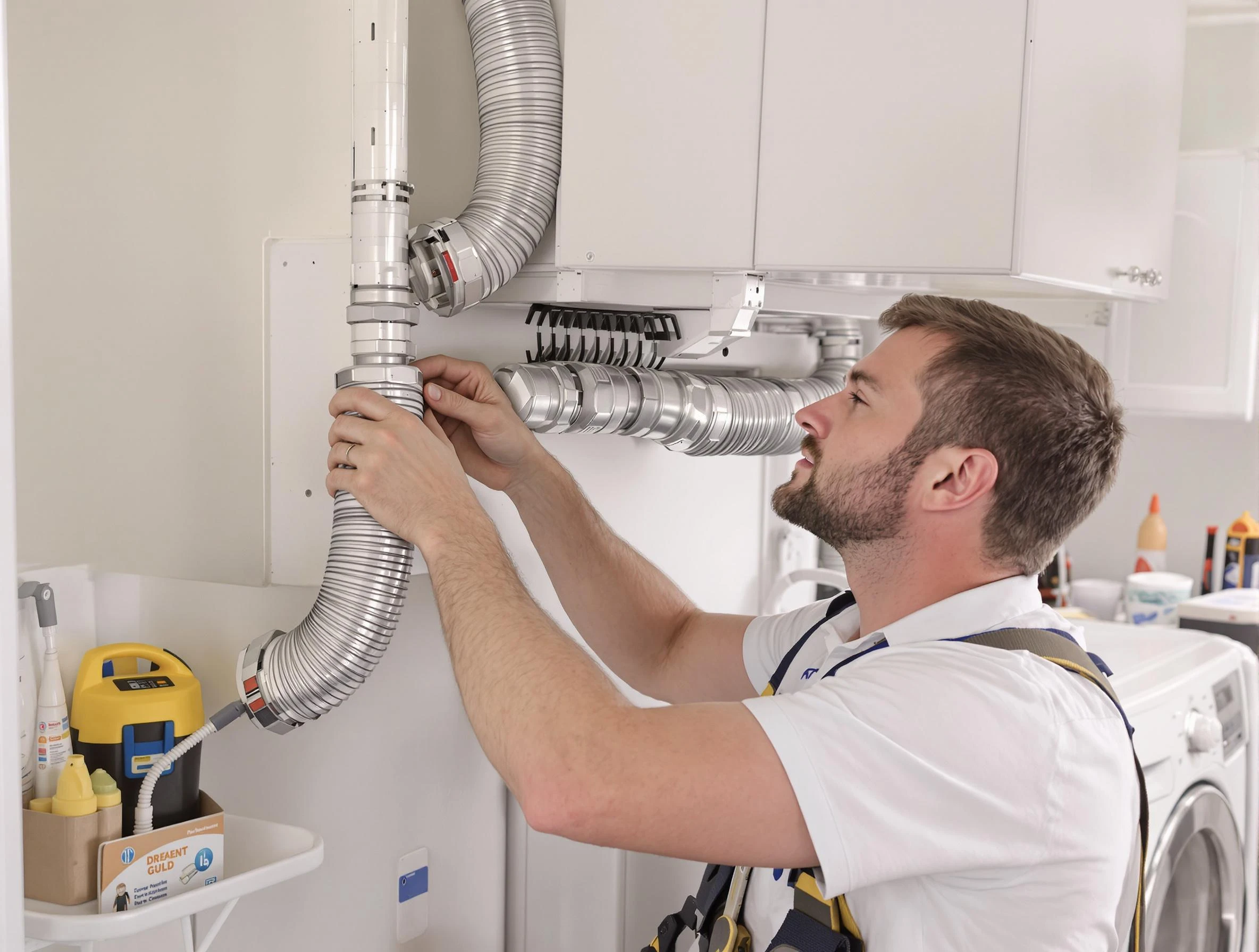 Professional dryer vent repair and installation by Park City Dryer Vent Cleaning in Park City